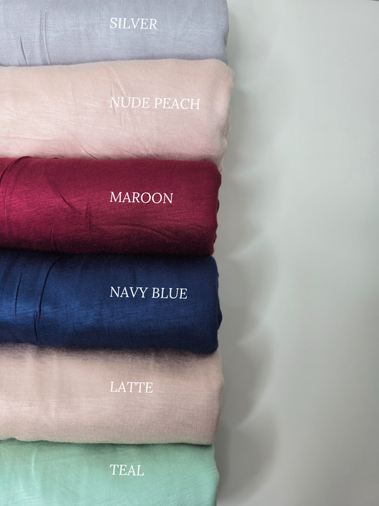 Cotton Jersey Hijabs – gray Cotton Jersey Hijabs