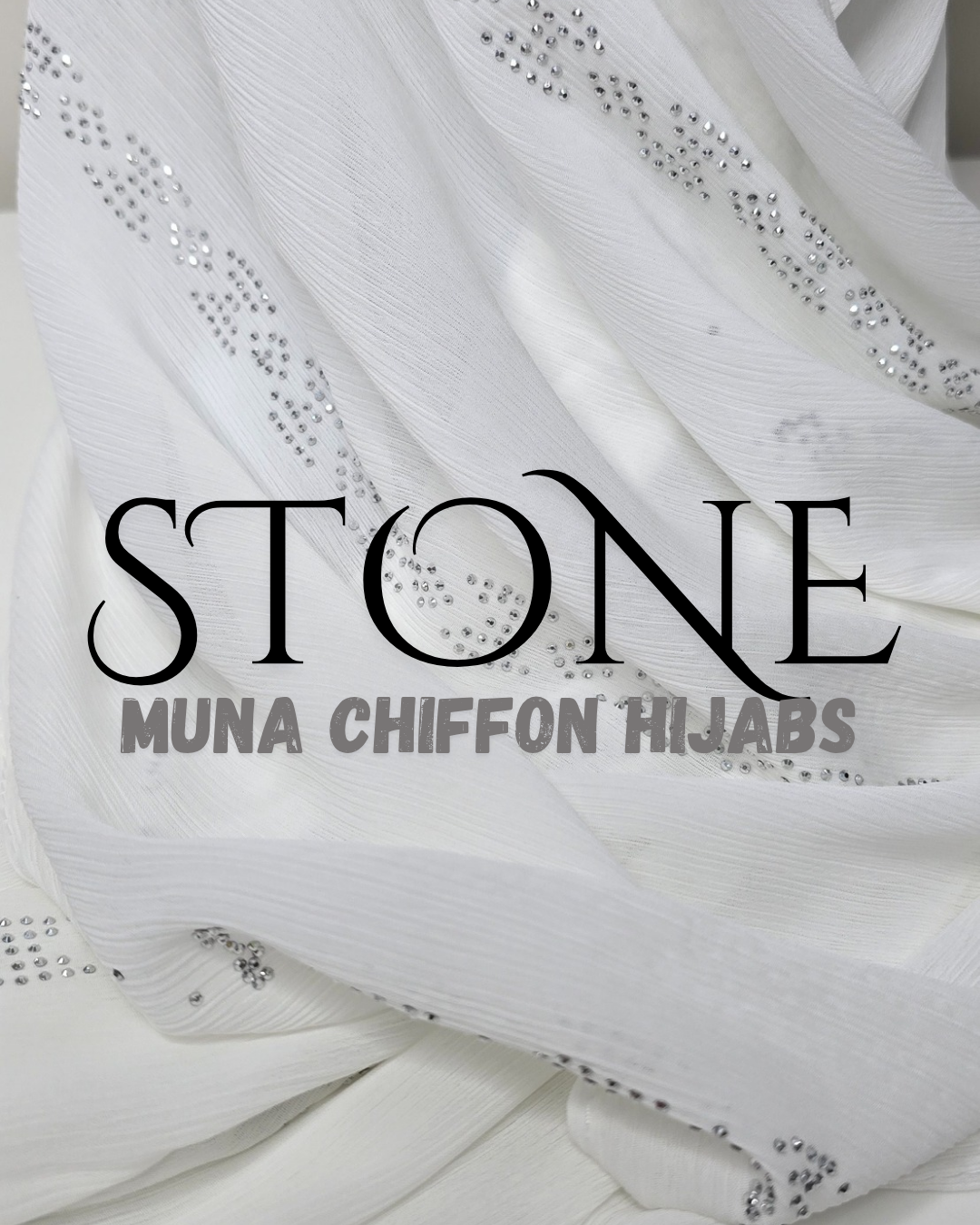 Stone Muna Chiffon Hijabs