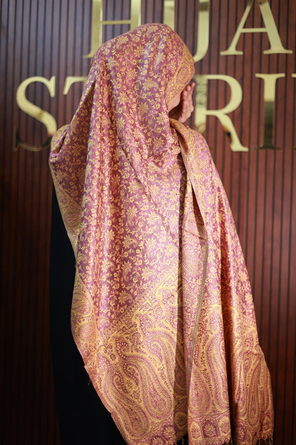 048 Premium Woven Pashmina Shawl Wrap Scarf