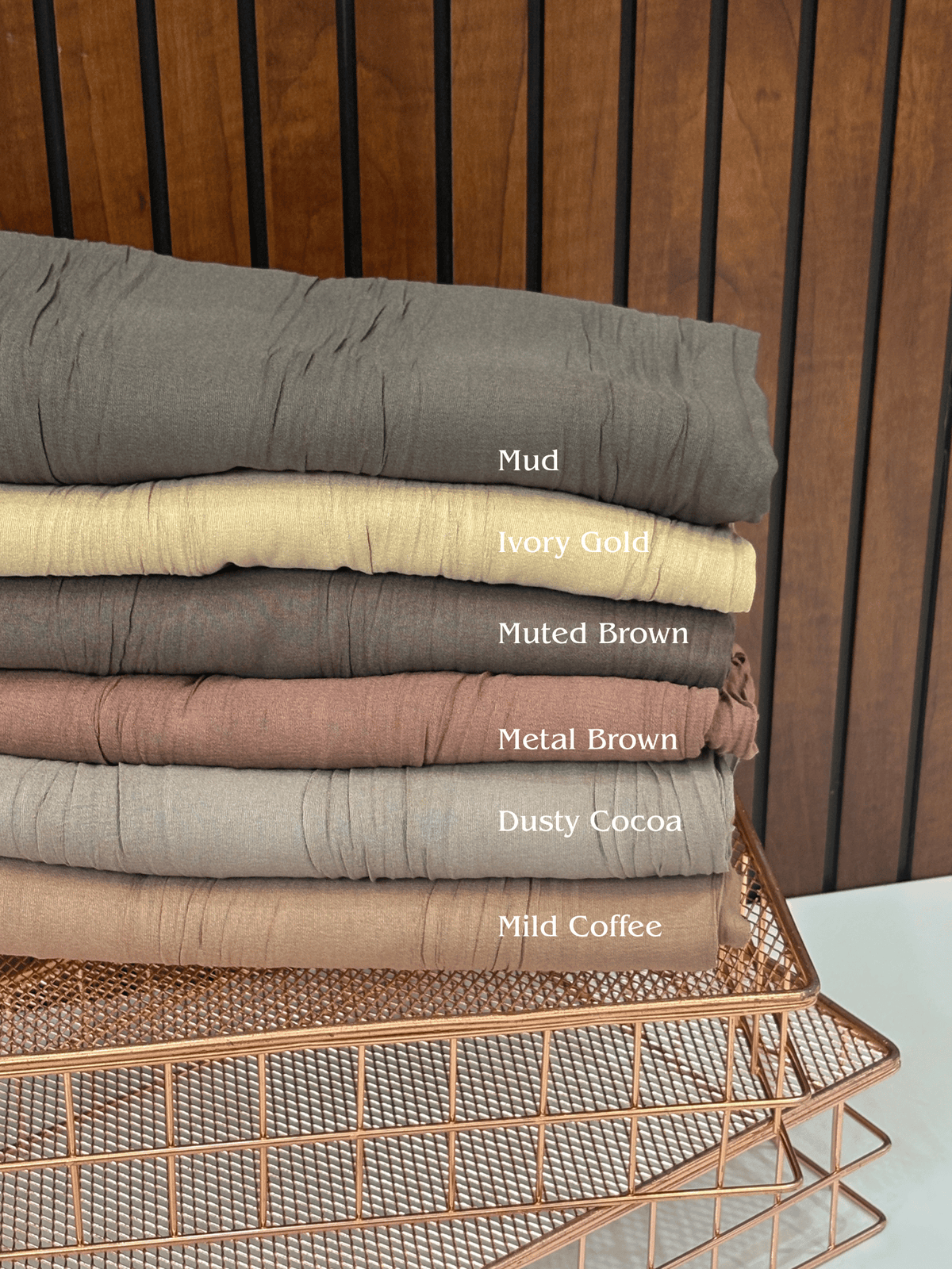 Cotton Line Pleated Hijabs