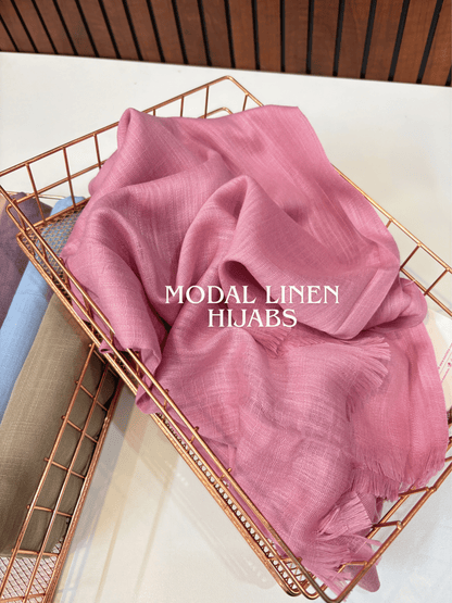 Imported Modal Linen Hijabs Monsoon 26'