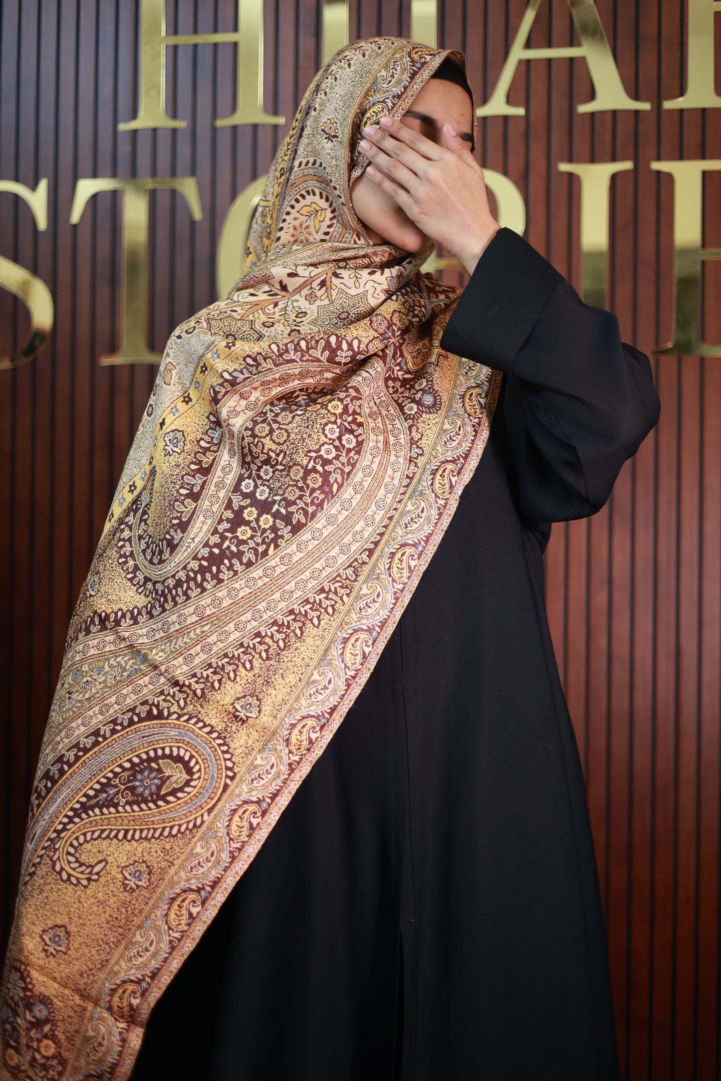 050 Premium Woven Pashmina Shawl Wrap Scarf