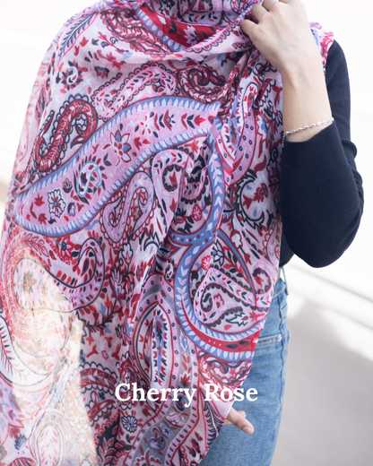 Mehendi Printed Cotton Hijabs