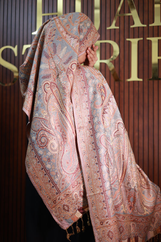 036 Premium Woven Pashmina Shawl Wrap Scarf