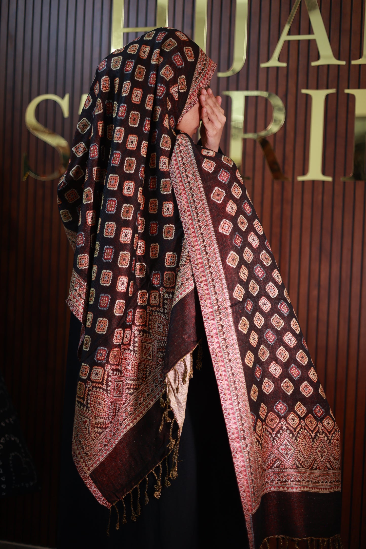 011 Premium Woven Pashmina Shawl Wrap Scarf