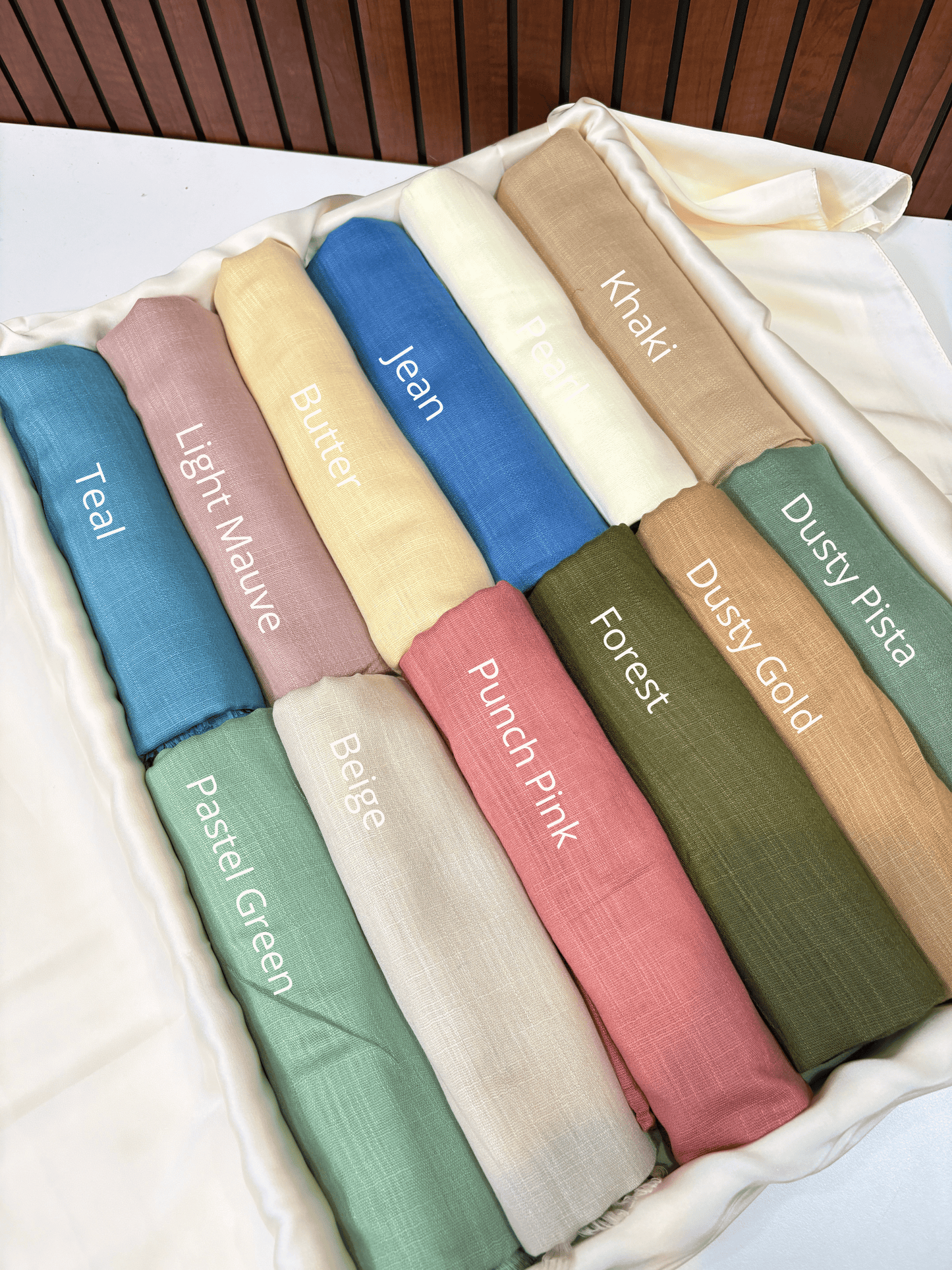 Imported Modal Linen Hijabs Monsoon 26'