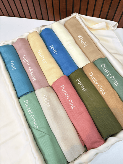 Imported Modal Linen Hijabs Monsoon 26'