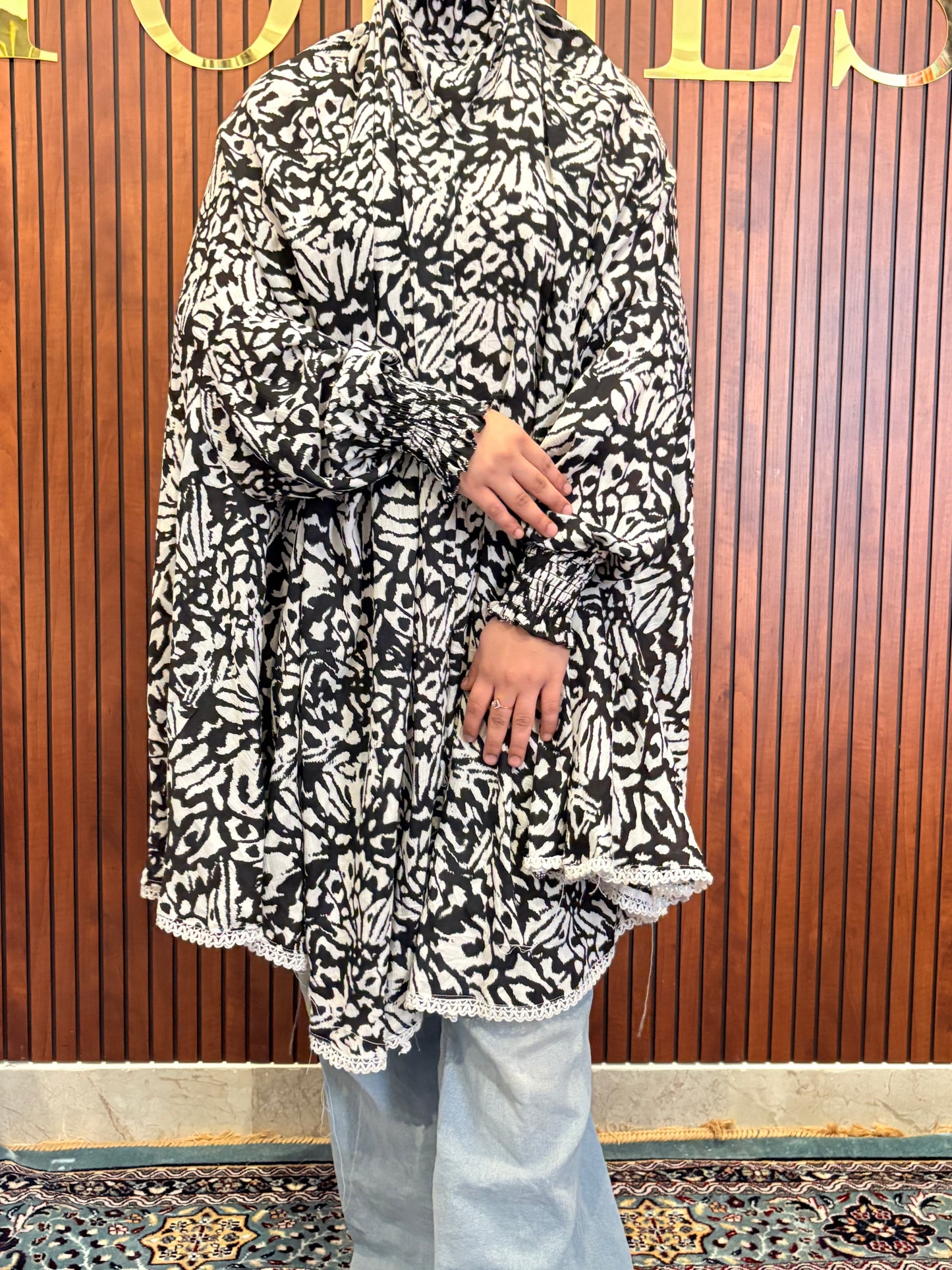 Ishan Premium Printed Namaz Makhana with Sleeves