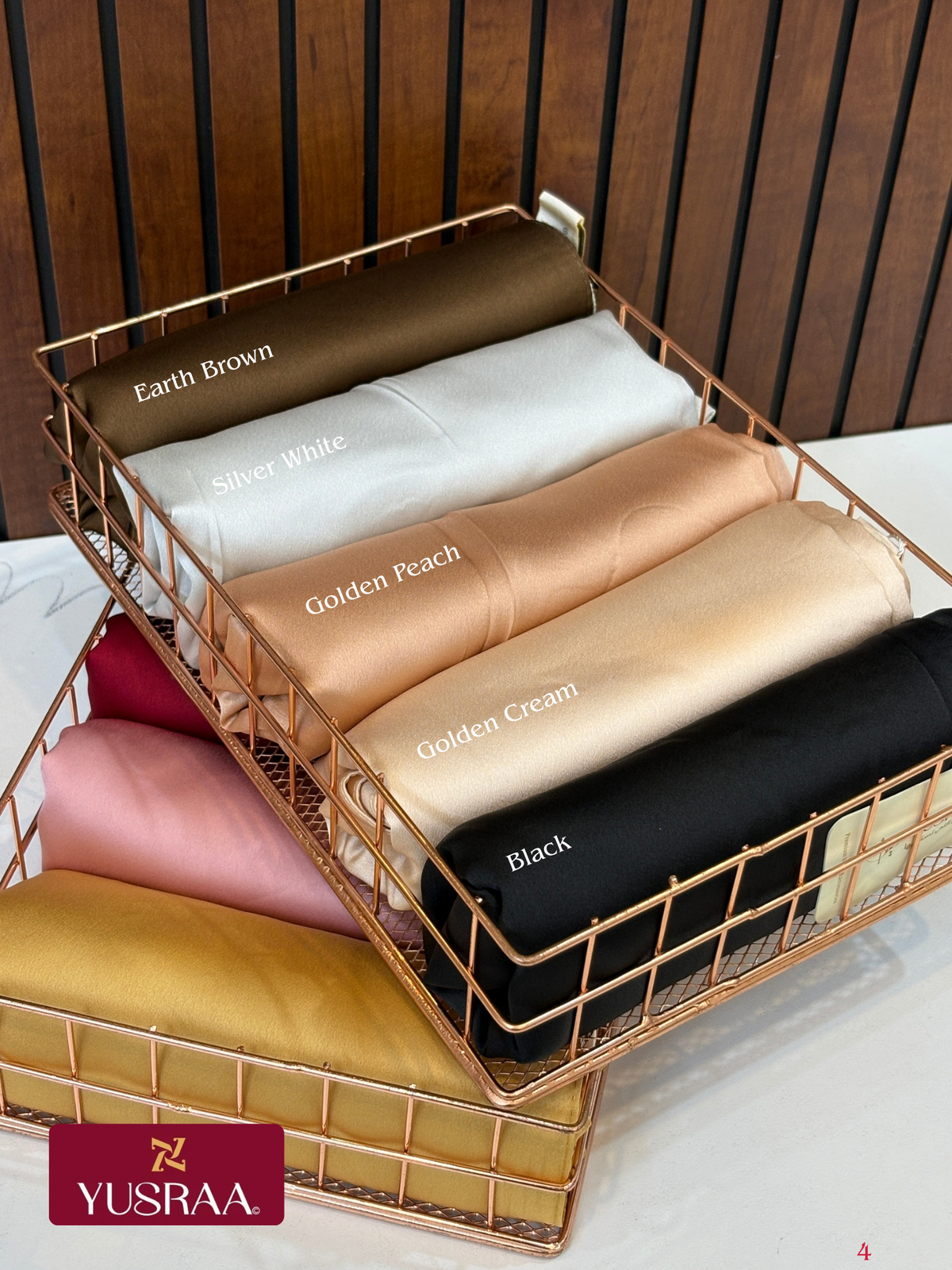 Yusraa Armani Silk Satin Hijabs