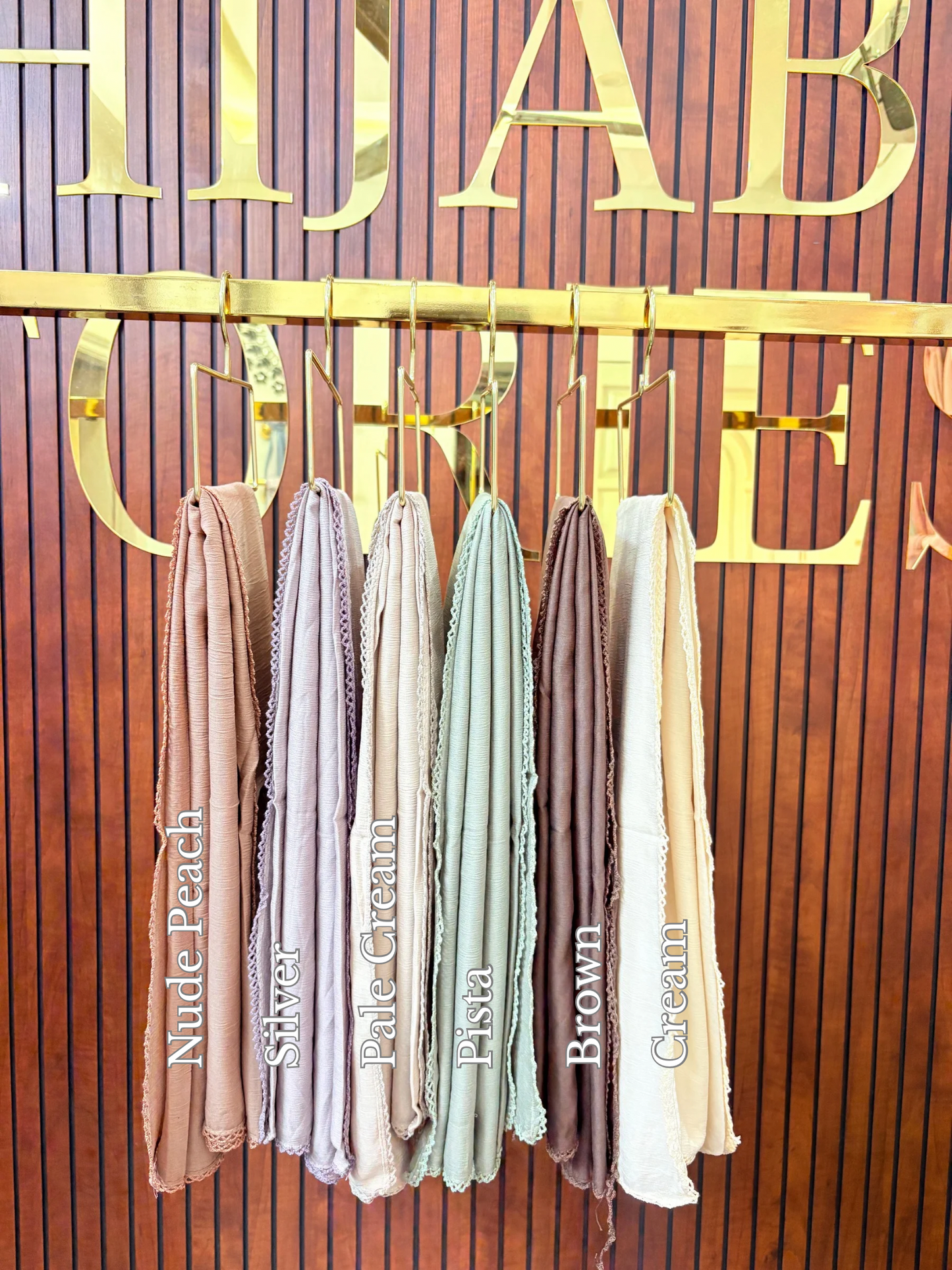 Soft Cotton Crochet Hijabs