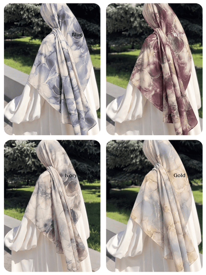 Galaxy Printed Cotton Hijabs
