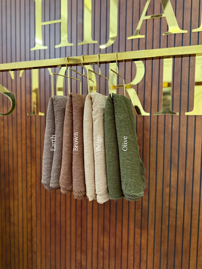 Dubai Shine Cotton Crochet Hijabs