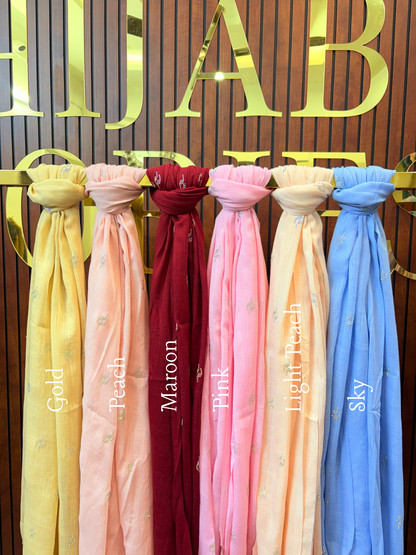 Susu Cotton DMC Stone Hijabs