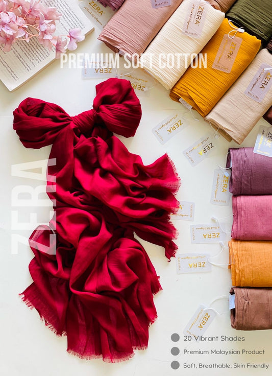 Zera Premium Soft Cotton Hijabs