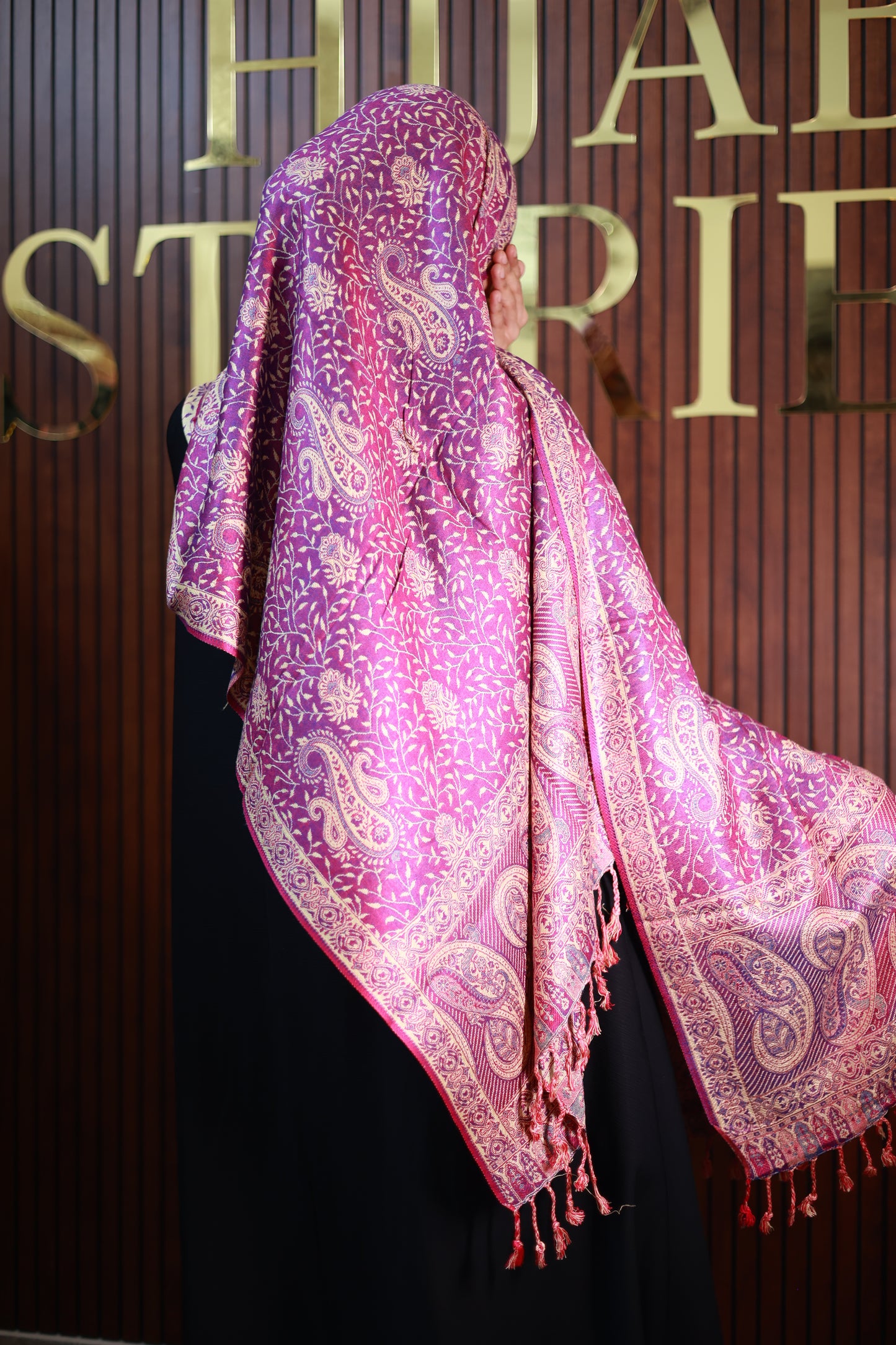 018 Premium Woven Pashmina Shawl Wrap Scarf