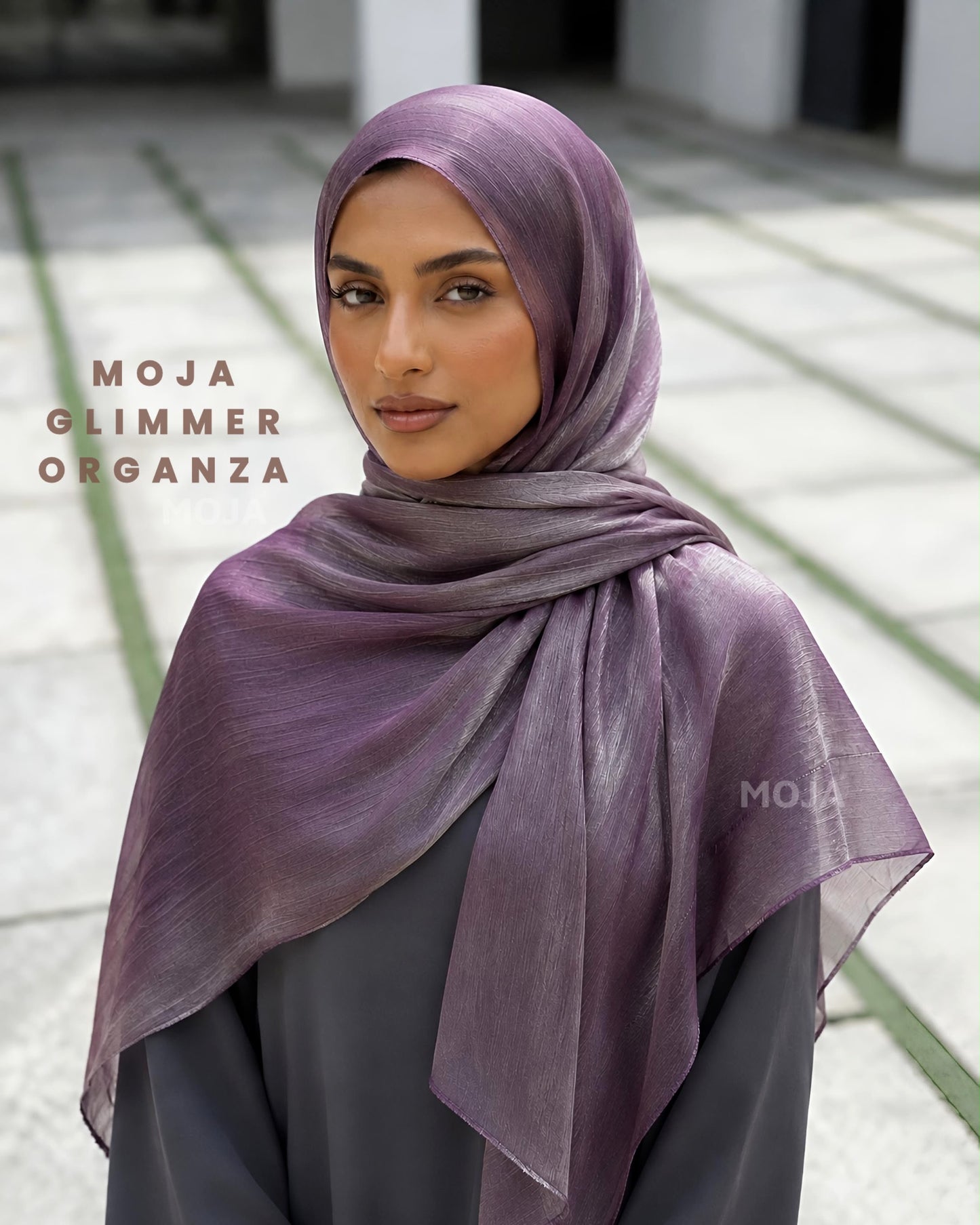 Moja Glimmer Organza Hijabs
