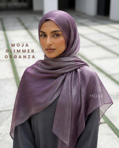 Moja Glimmer Organza Hijabs