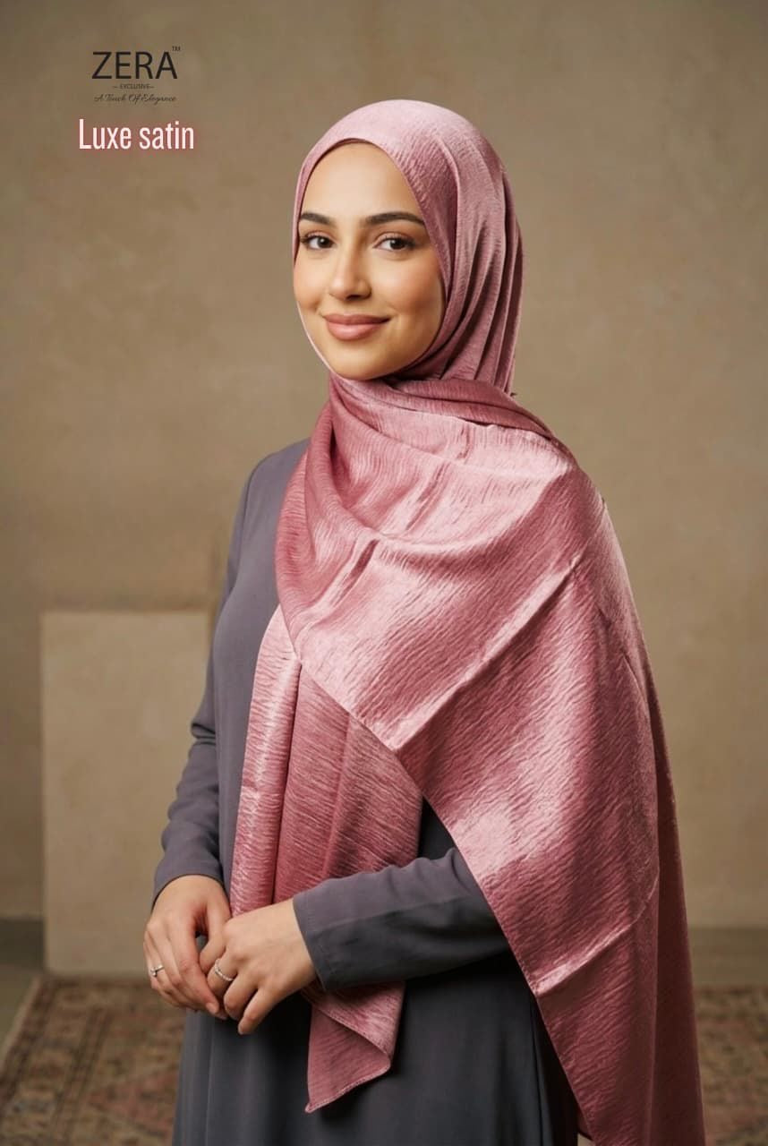 Zera Luxe Satin Hijabs Summer Edition 26’