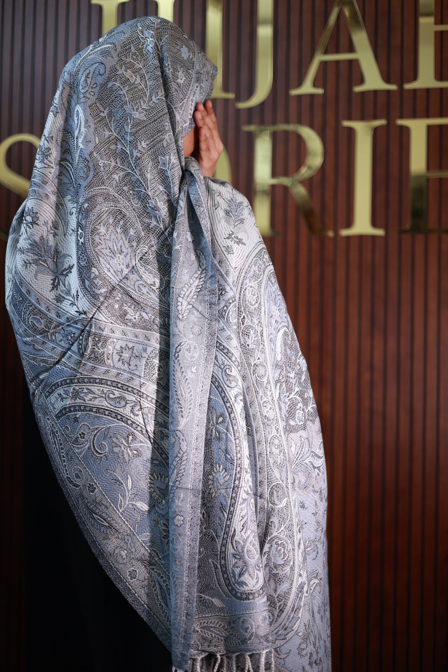 006 Premium Woven Pashmina Shawl Wrap Scarf