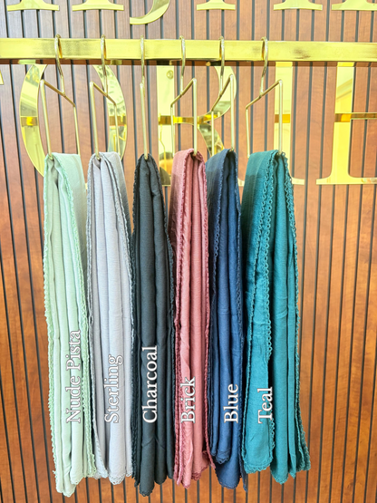 Soft Cotton Crochet Hijabs