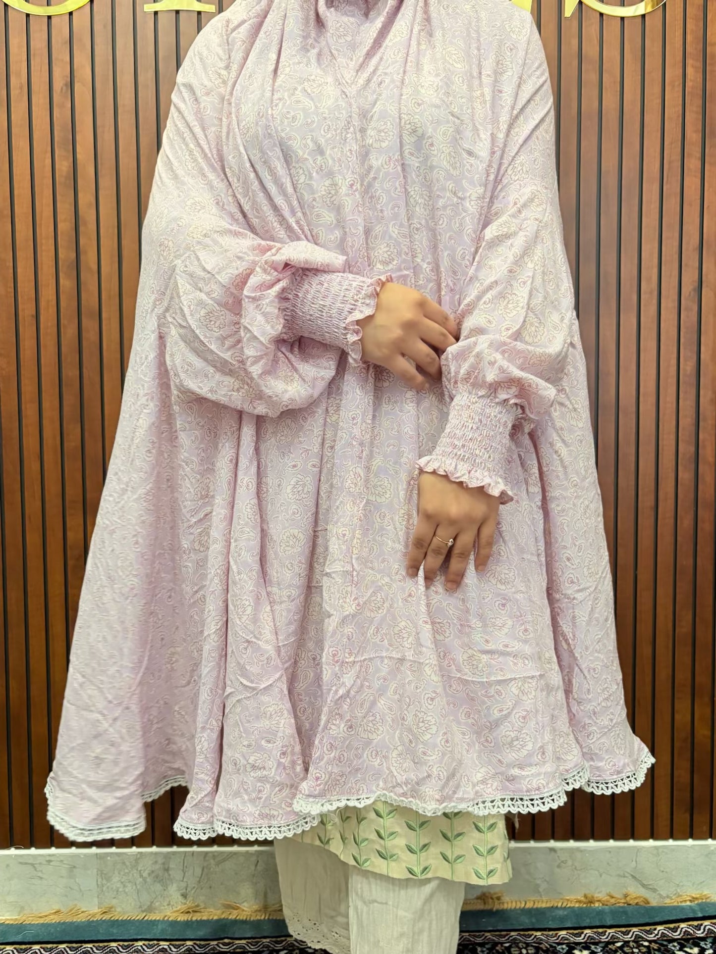 Nadiya Premium Printed Namaz Makhana with Sleeve