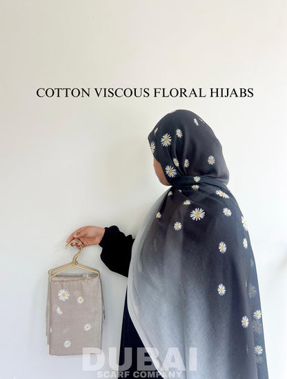 DSC Cotton Flower 🌼 Printed Hijabs