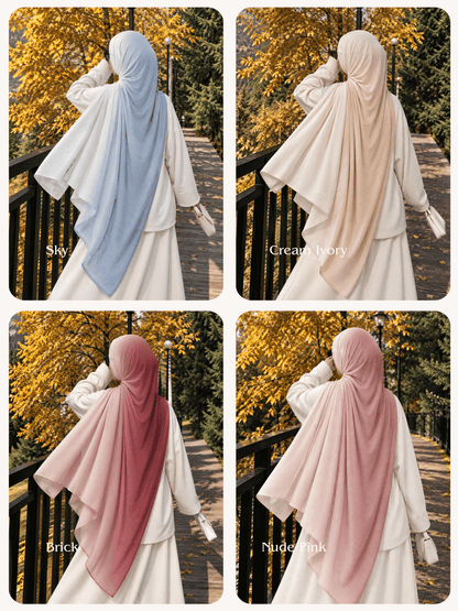 Ombre Jersey Hijabs