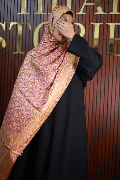 048 Premium Woven Pashmina Shawl Wrap Scarf