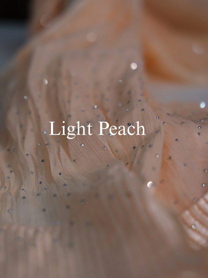 Frill Organza Shimmer Stone Hijabs Winter Edition