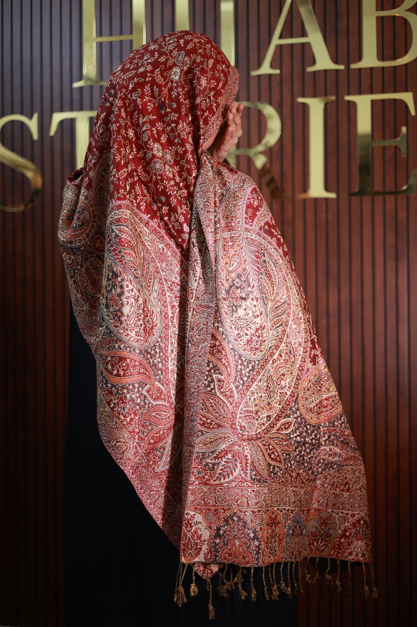 023 Premium Woven Pashmina Shawl Wrap Scarf