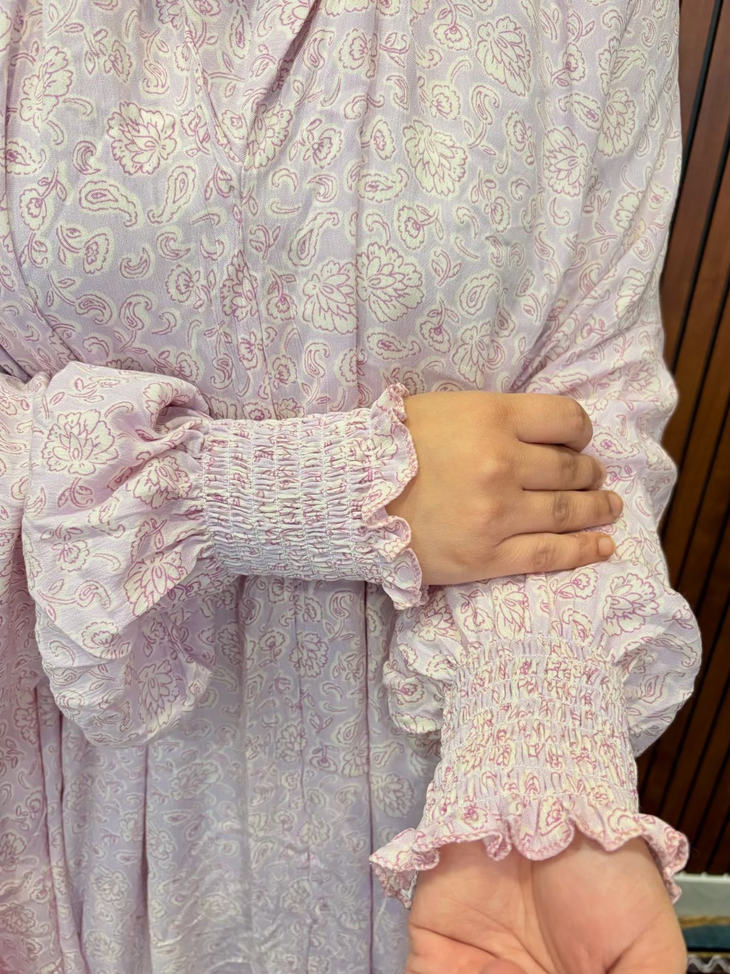 Nadiya Premium Printed Namaz Makhana with Sleeve