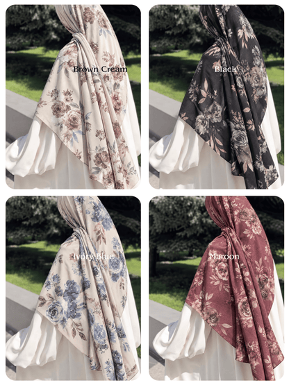 Floral Cotton Printed Hijabs