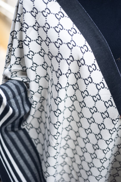 CG Black Brand Printed Winter Shawls