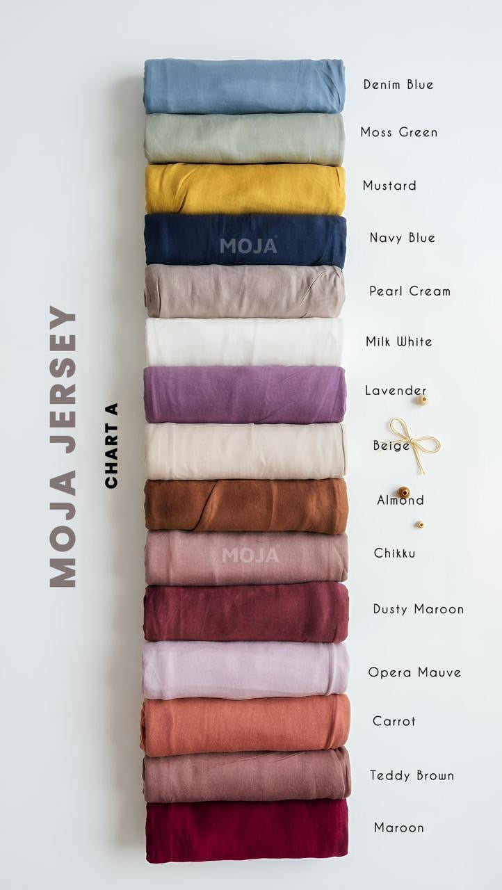 MOJA Jersey Hijabs Summer Edition 26'