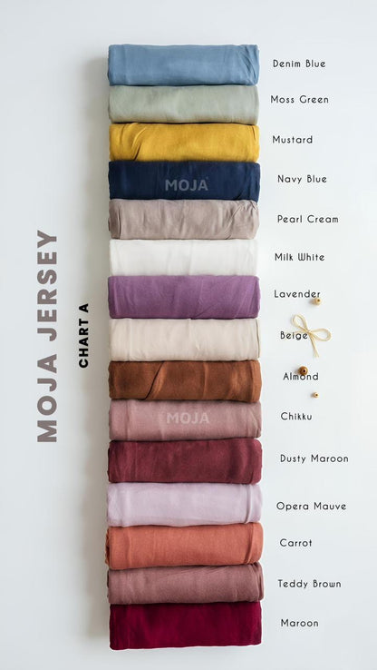 MOJA Jersey Hijabs Summer Edition 26'