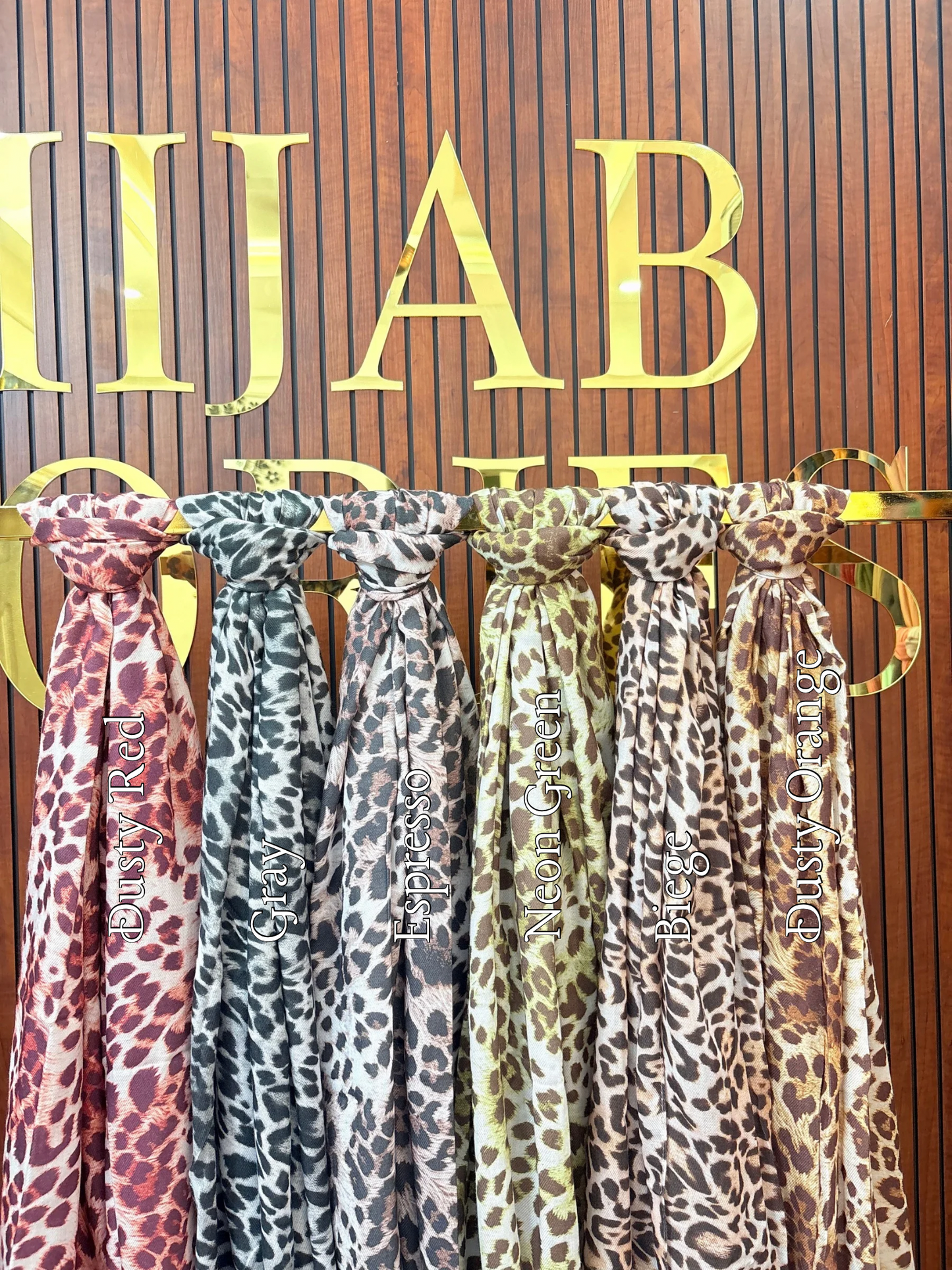 R&S Premium Cheetah Print Hijabs Ramadan Edition ’26