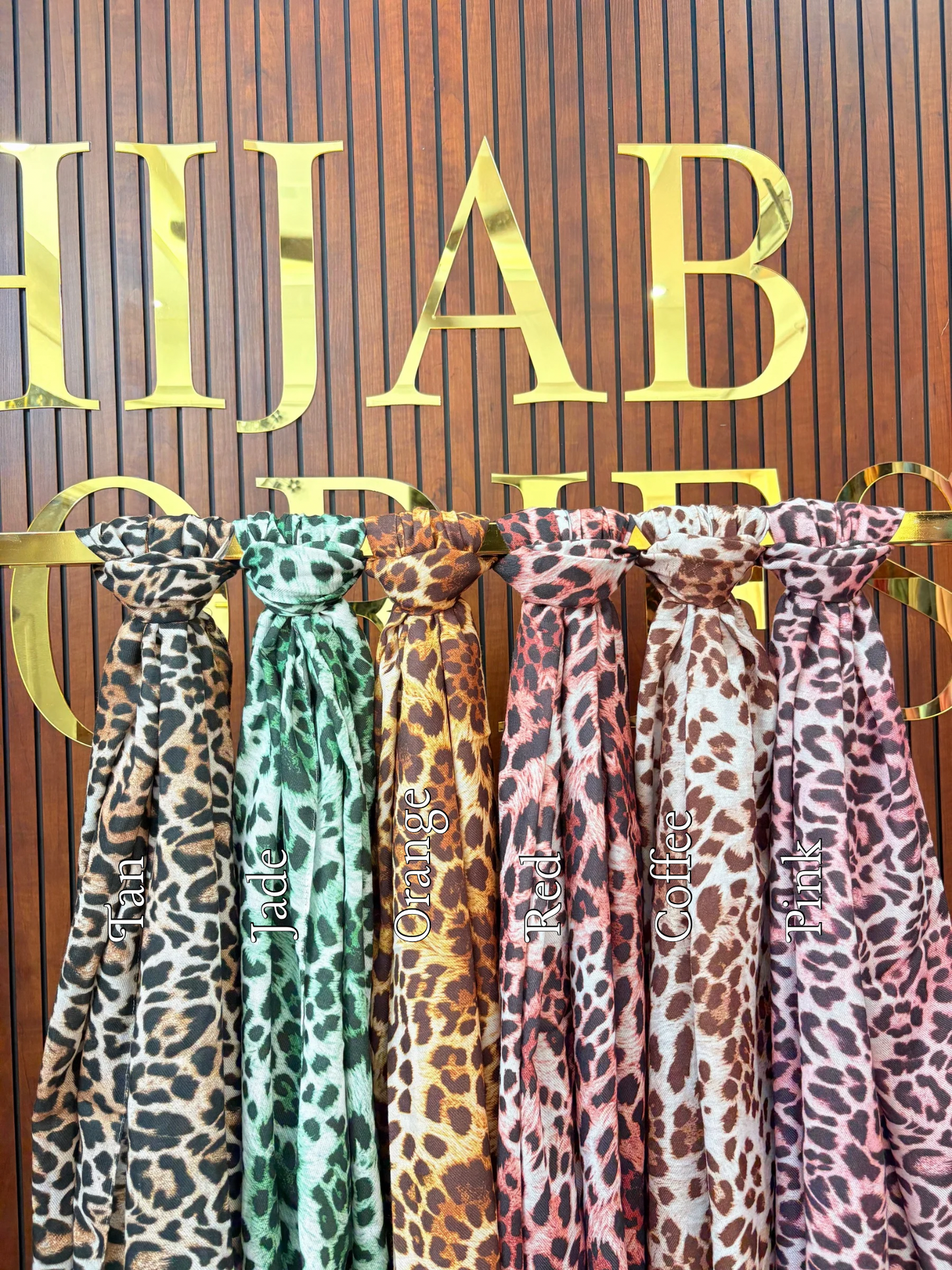 R&S Premium Cheetah Print Hijabs Ramadan Edition ’26