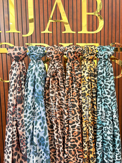 R&S Premium Cheetah Print Hijabs Ramadan Edition ’26