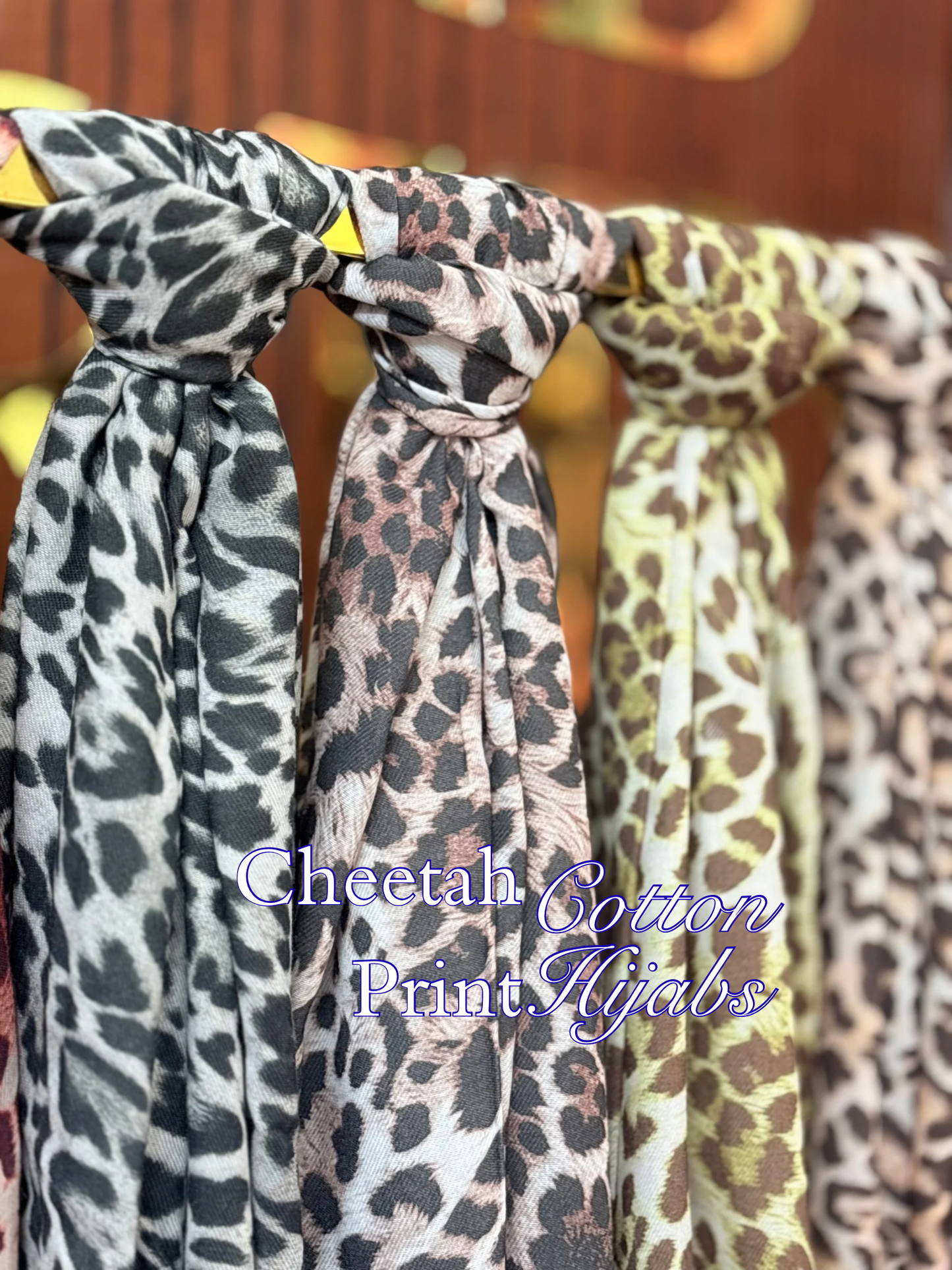 R&S Premium Cheetah Print Hijabs Ramadan Edition ’26
