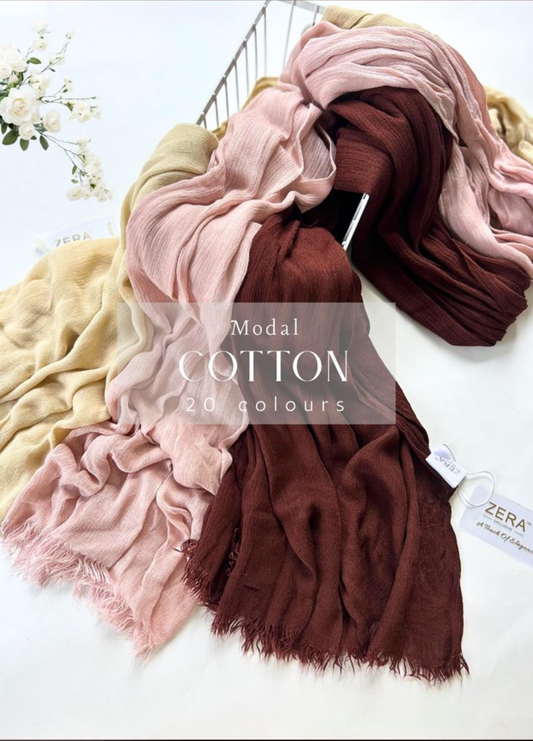 Zera Soft Modal Cotton Hijabs