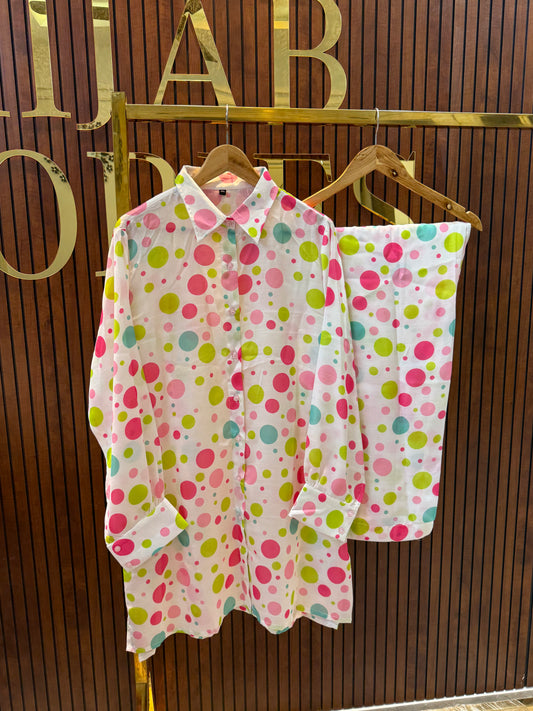 Ranya Touch Maslin Cord Set – Delicate & Trendy | Fits up to XXL