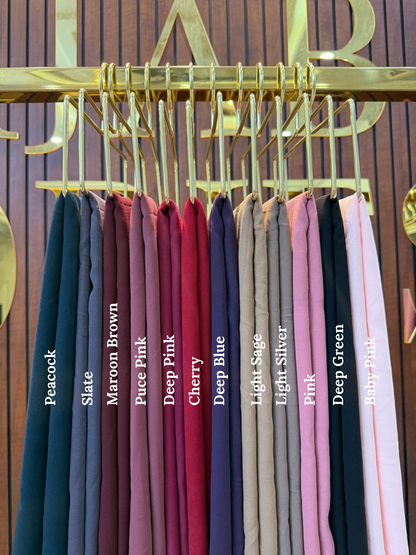 Premium Indian Chiffon Hijabs Monsoon Edition ‘25