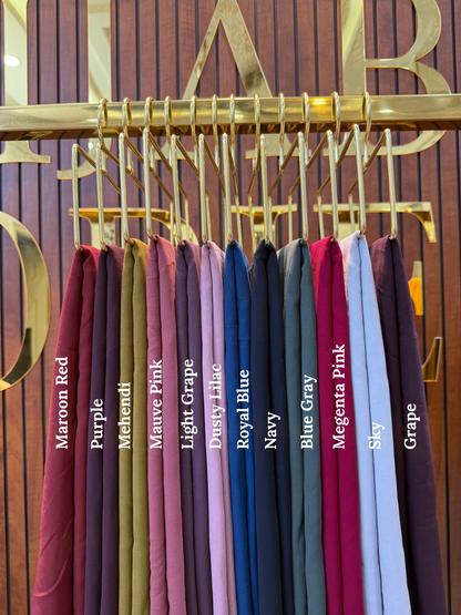Premium Indian Chiffon Hijabs Monsoon Edition ‘25