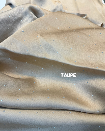 Yusraa Stone Bubble Satin Hijabs Summer Edition 25