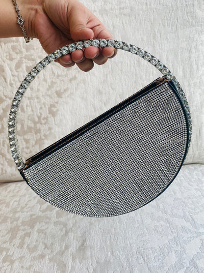 Rhinestones Graceful Shine Bag