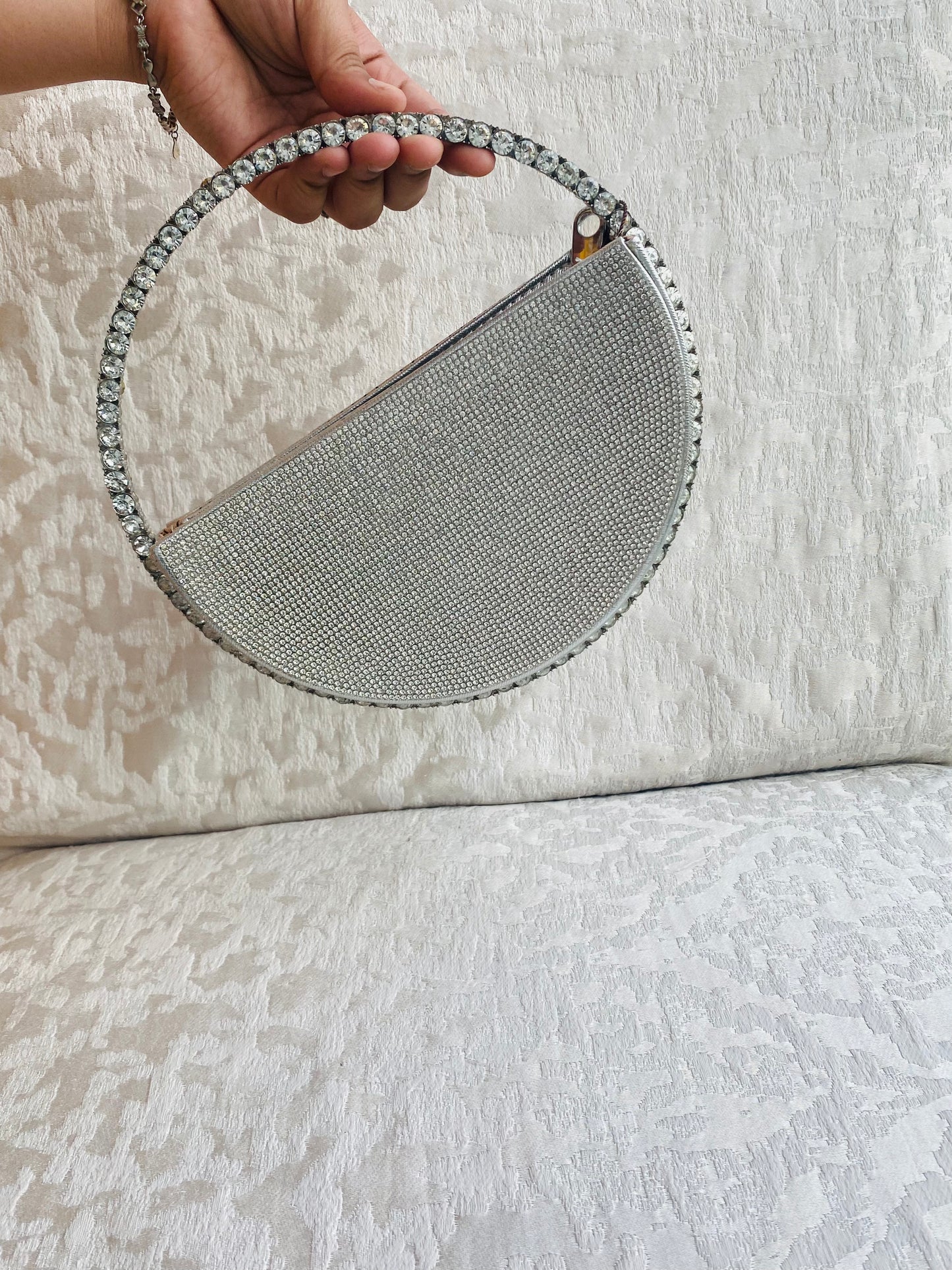 Rhinestones Graceful Shine Bag