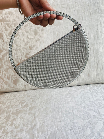 Rhinestones Graceful Shine Bag