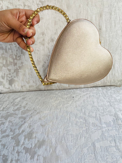 Regal Radiance Heart Bag