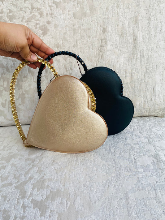 Regal Radiance Heart Bag