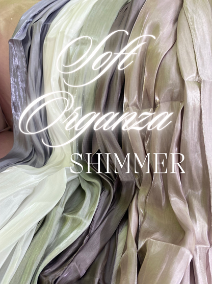 Soft Organza Shimmer Hijabs